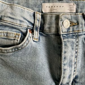 Topshop Jamie Jeans - High rise and skinny jeans (light washed blue)